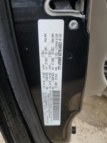 2C4RC1CG2DR682999 - 2013 CHRYSLER TOWN & COU TOURING L BLACK photo 13