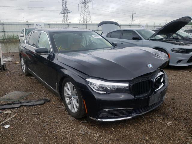 WBA7E4C56HGU99496 - 2017 BMW 740 XI BLACK photo 1