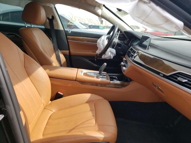 WBA7E4C56HGU99496 - 2017 BMW 740 XI BLACK photo 5