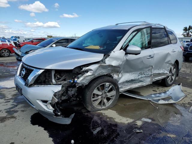 5N1AR2MN6DC611081 - 2013 NISSAN PATHFINDER S 银色 照片 1