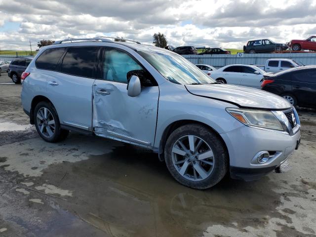 5N1AR2MN6DC611081 - 2013 NISSAN PATHFINDER S 银色 照片 4