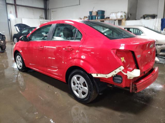 1G1JA5SH4E4157072 - 2014 CHEVROLET SONIC LS RED photo 2