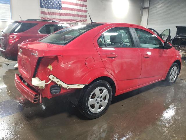 1G1JA5SH4E4157072 - 2014 CHEVROLET SONIC LS RED photo 3
