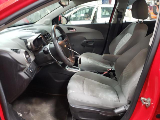 1G1JA5SH4E4157072 - 2014 CHEVROLET SONIC LS RED photo 7