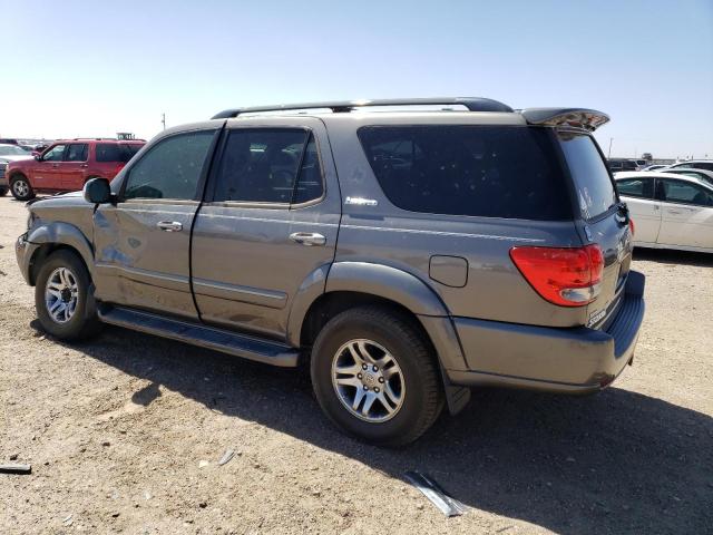 5TDZT38A67S288787 - 2007 TOYOTA SEQUOIA LIMITED GRAY photo 2