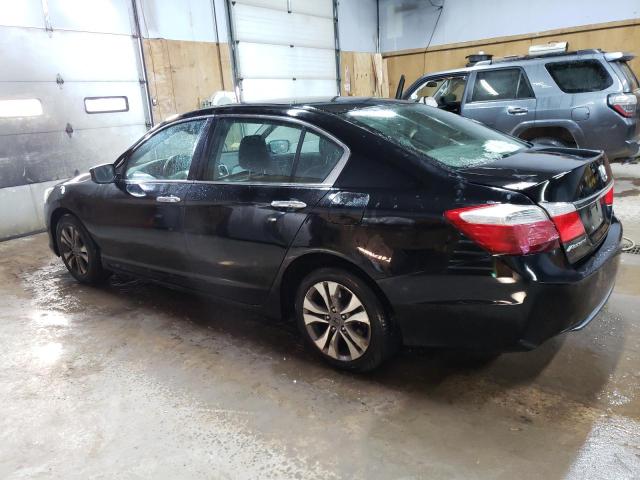 1HGCR2F39EA200054 - 2014 HONDA ACCORD LX BLACK photo 2