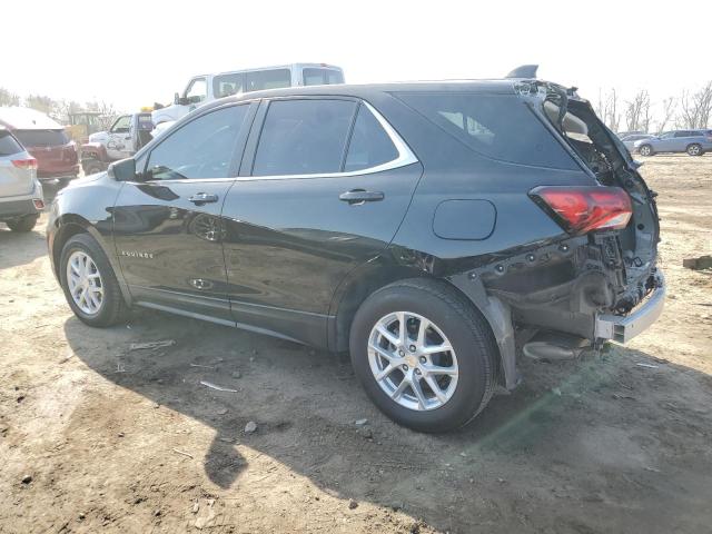 3GNAXUEG8PL154411 - 2023 CHEVROLET EQUINOX LT BLACK photo 2