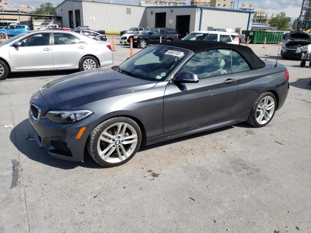 WBA2K9C54HV646927 - 2017 BMW 230I GRAY photo 1