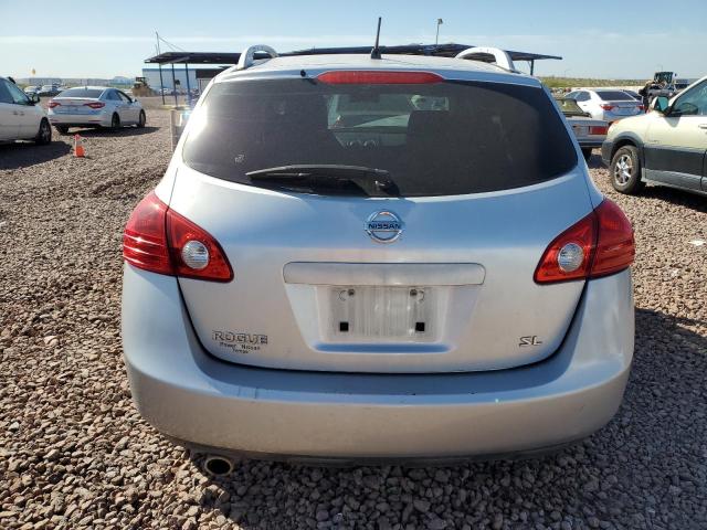 JN8AS58T88W025087 - 2008 NISSAN ROGUE S SILVER photo 6