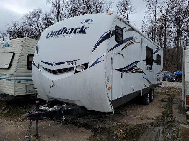 4YDT25021CB450946 - 2012 KEYSTONE OUTBACK WHITE photo 2