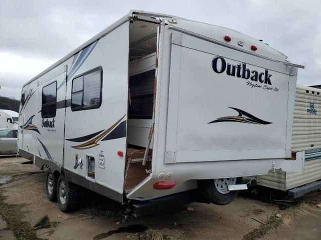 4YDT25021CB450946 - 2012 KEYSTONE OUTBACK WHITE photo 3