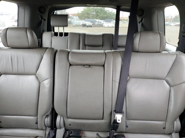 5FNYF4H74BB086119 - 2011 HONDA PILOT EXLN GRAY photo 10