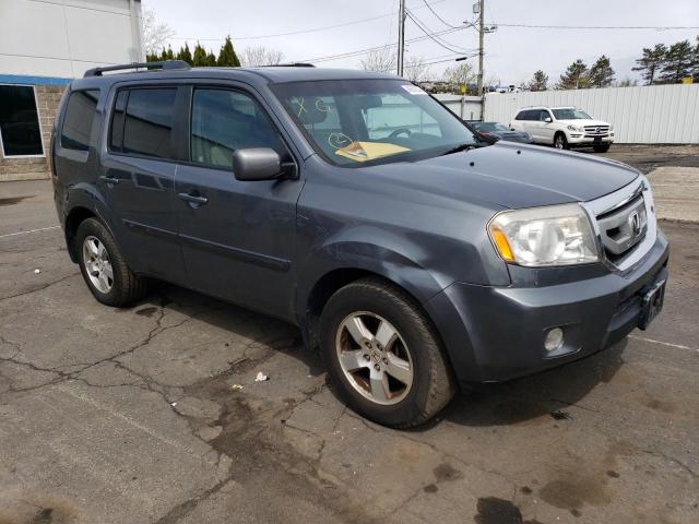 5FNYF4H74BB086119 - 2011 HONDA PILOT EXLN GRAY photo 4