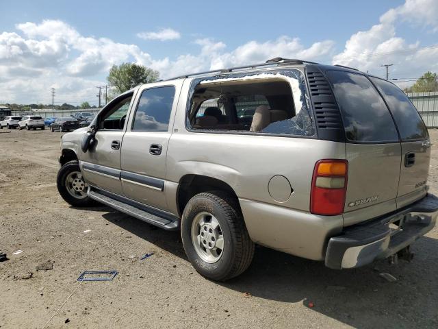 3GNEC16T01G182887 - 2001 CHEVROLET SUBURBAN C1500 TAN photo 2