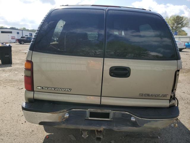 3GNEC16T01G182887 - 2001 CHEVROLET SUBURBAN C1500 TAN photo 6