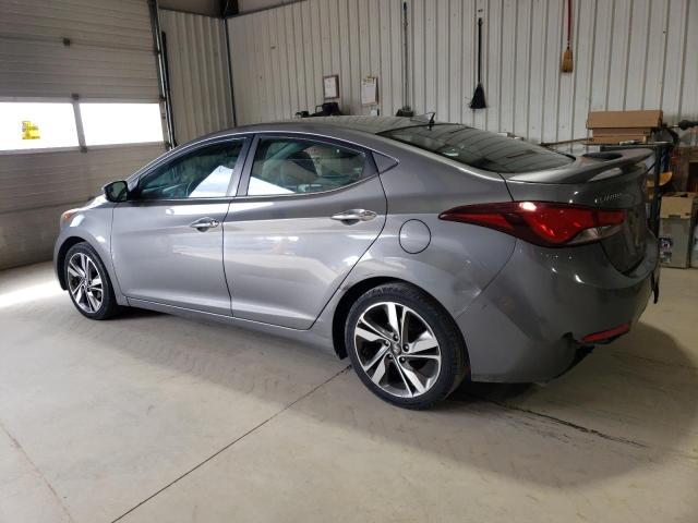 5NPDH4AE9EH514726 - 2014 HYUNDAI ELANTRA SE SILVER photo 2