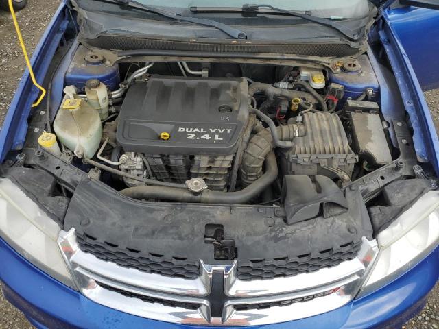 1C3CDZAB1EN232451 - 2014 DODGE AVENGER SE BLUE photo 11