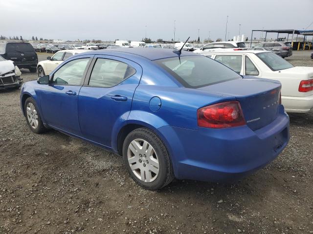 1C3CDZAB1EN232451 - 2014 DODGE AVENGER SE BLUE photo 2