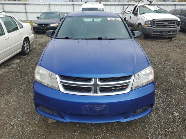 1C3CDZAB1EN232451 - 2014 DODGE AVENGER SE BLUE photo 5