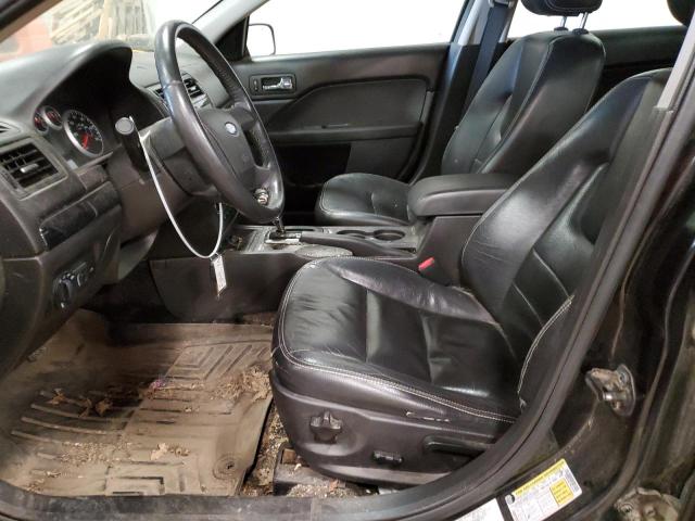 3FAHP08Z79R107227 - 2009 FORD FUSION SEL BLACK photo 7