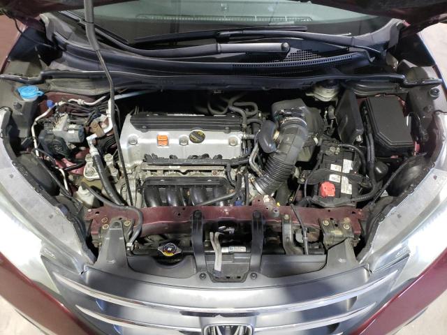 5J6RM4H59DL034178 - 2013 HONDA CR-V EX BURGUNDY photo 12