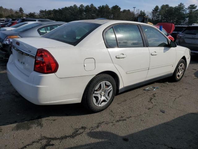 1G1ZS58F87F105375 - 2007 CHEVROLET MALIBU LS WHITE photo 3