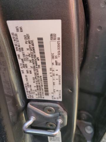 1FMCU0F74EUC22378 - 2014 FORD ESCAPE S GRAY photo 12