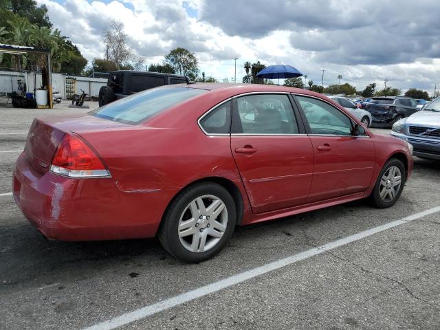 2G1WB5E30E1179830 - 2014 CHEVROLET IMPALA LIM LT RED photo 3