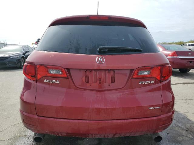 5J8TB18567A018098 - 2007 ACURA RDX TECHNOLOGY RED photo 6