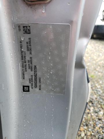 1GB0CUEG9GZ157394 - 2016 CHEVROLET SILVERADO C2500 HEAVY DUTY GRAY photo 12