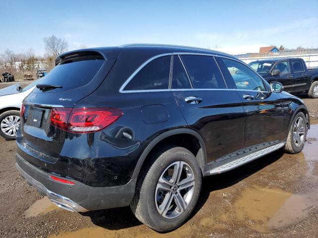 W1N0G8EB3MF880403 - 2021 MERCEDES-BENZ GLC 300 4MATIC BLACK photo 3