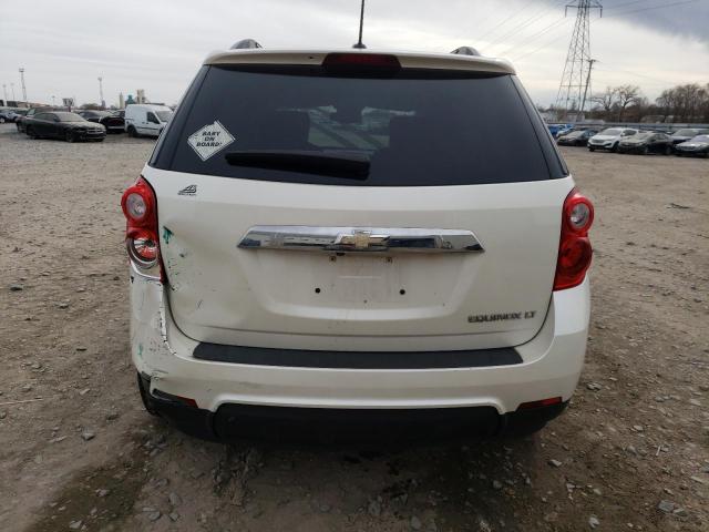 1GNALBEK1FZ103893 - 2015 CHEVROLET EQUINOX LT WHITE photo 6