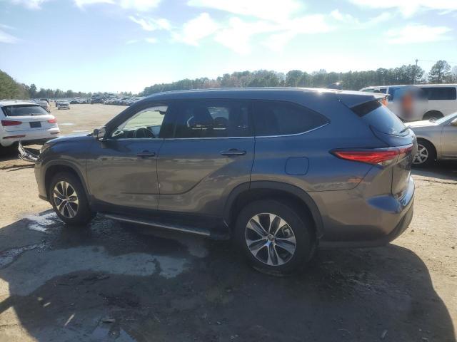 5TDGZRAH9MS535344 - 2021 TOYOTA HIGHLANDER XLE 灰色 照片 2