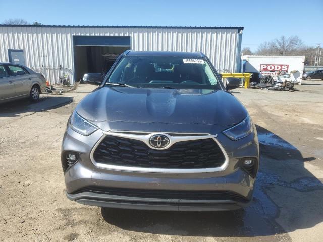 5TDGZRAH9MS535344 - 2021 TOYOTA HIGHLANDER XLE 灰色 照片 5