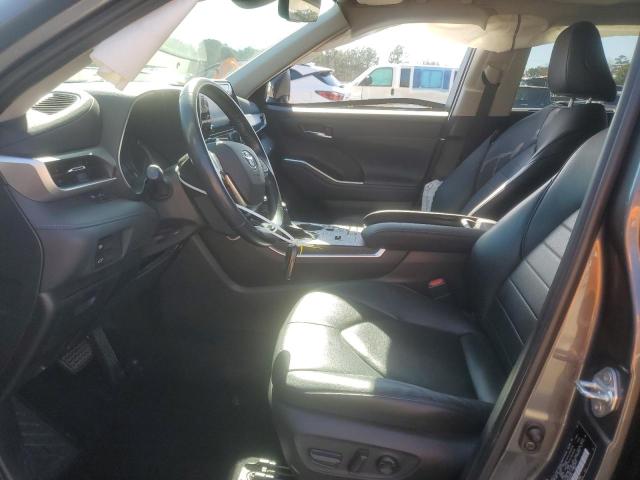 5TDGZRAH9MS535344 - 2021 TOYOTA HIGHLANDER XLE 灰色 照片 7