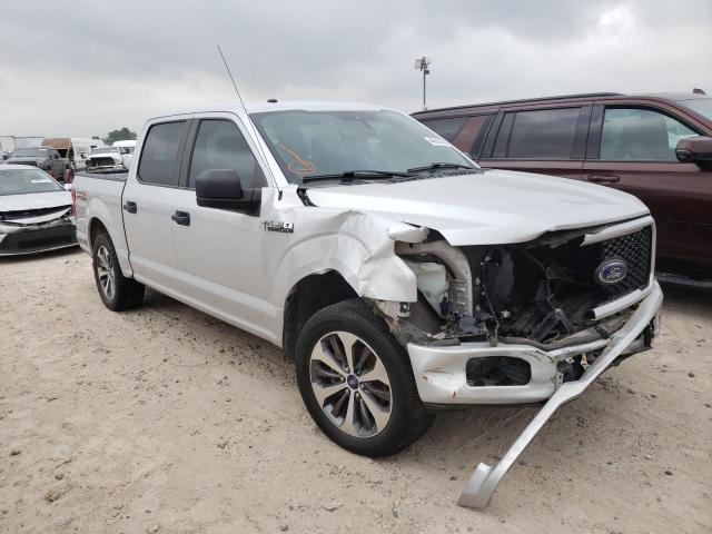 1FTEW1CP4KKC07677 - 2019 FORD F150 SUPERCREW SILVER photo 4