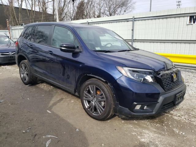 5FNYF8H57LB001510 - 2020 HONDA PASSPORT EXL BLUE photo 4
