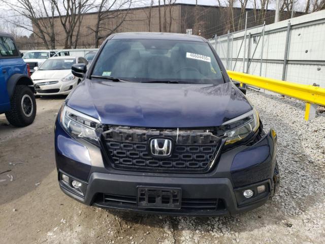 5FNYF8H57LB001510 - 2020 HONDA PASSPORT EXL BLUE photo 5