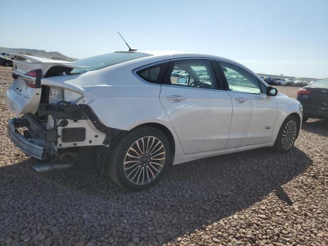 3FA6P0SU9HR380236 - 2017 FORD FUSION TITANIUM PHEV WHITE photo 3