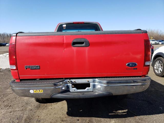 1FTZF1826YNA20219 - 2000 FORD F150 RED photo 6