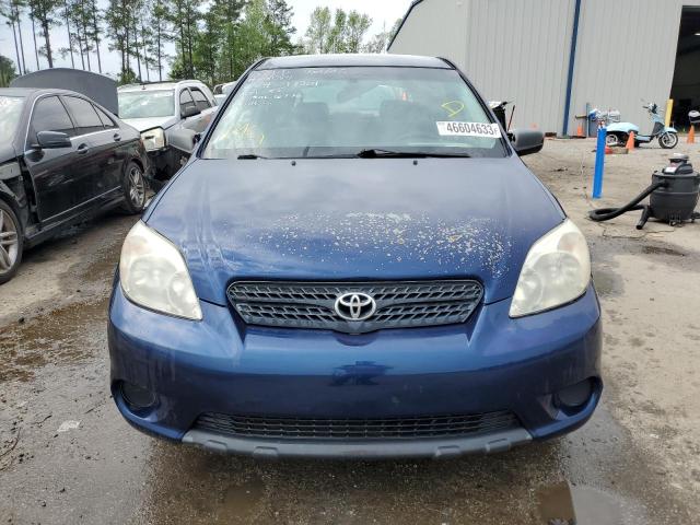 2T1KR32E38C699201 - 2008 TOYOTA COROLLA MA XR BLUE photo 5