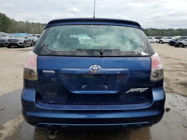 2T1KR32E38C699201 - 2008 TOYOTA COROLLA MA XR BLUE photo 6