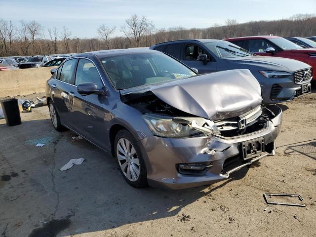 1HGCR2F82FA006821 - 2015 HONDA ACCORD EXL GRAY photo 4