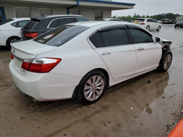 1HGCR3F8XEA022351 - 2014 HONDA ACCORD EXL WHITE photo 3