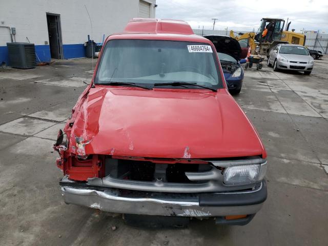 4F4CR16X5VTM24784 - 1997 MAZDA B4000 CAB PLUS RED photo 5