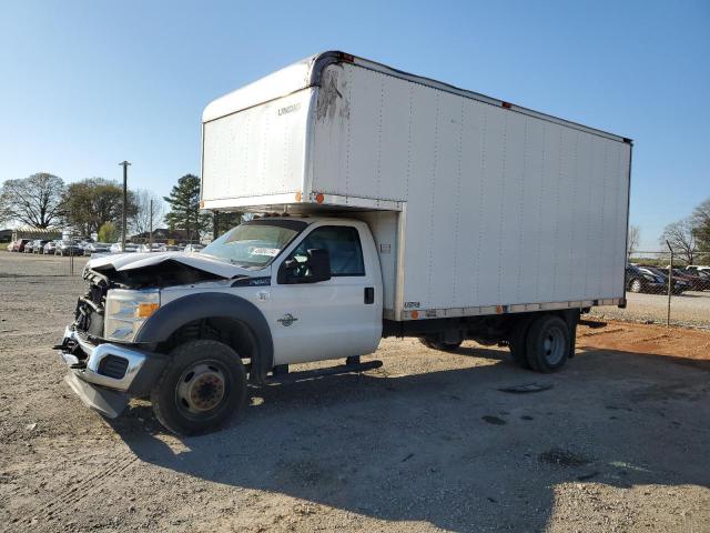 1FDUF4GT8FED62561 - 2015 FORD F450 SUPER DUTY WHITE photo 1