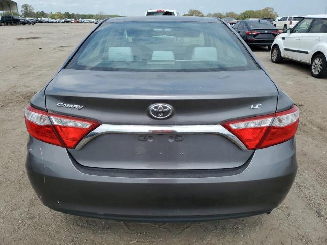 4T4BF1FKXFR499852 - 2015 TOYOTA CAMRY LE GRAY photo 6