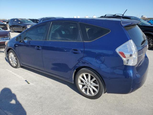 JTDZN3EU8C3042408 - 2012 TOYOTA PRIUS V BLUE photo 2