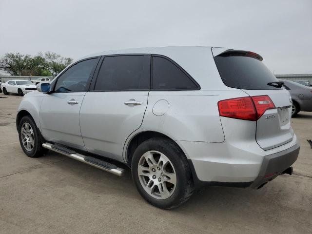 2HNYD28438H503307 - 2008 ACURA MDX TECHNOLOGY SILVER photo 2