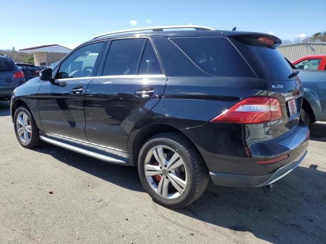 4JGDA5HB9DA221870 - 2013 MERCEDES-BENZ ML 350 4MATIC BLACK photo 2